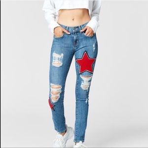CARMAR Ryan star skinny jeans